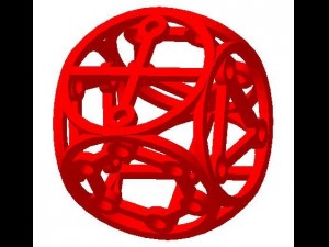 dice6 3D Print Model