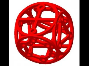W&uuml;rfel6 3D Druckmodell