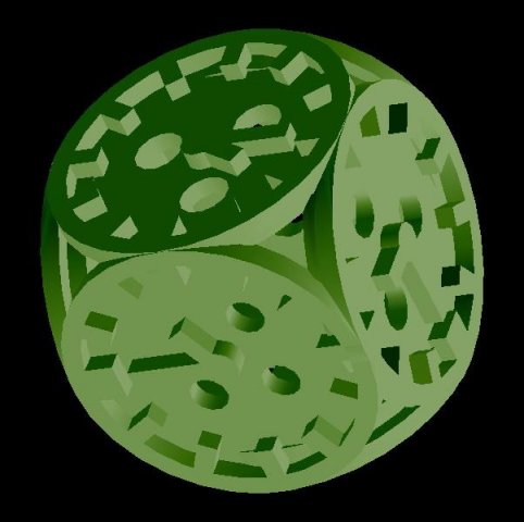 dice7 3D Принт Модель .c4d .max .obj .3ds .fbx .stl .blend 
