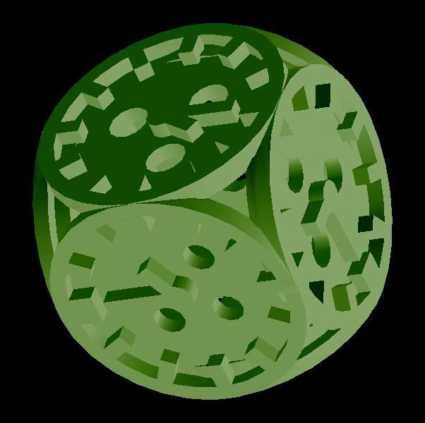 dice7 3D Print Model .c4d .max .obj .3ds .fbx .stl .blend 
