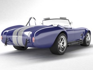 shelby cobra 427 1965 Modelo 3D