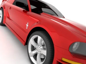 2005 ford mustang 3D Model