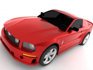 2005 ford mustang 3D 模型
