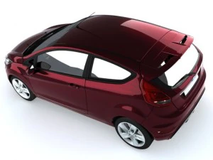 ford fiesta 2008 3D Model