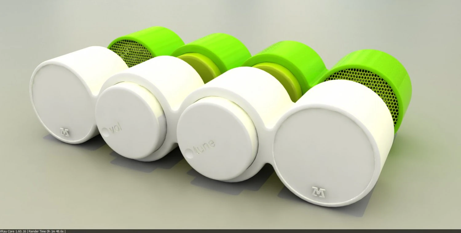 m designers stereo 3D Model .c4d .max .obj .3ds .fbx .stl .blend