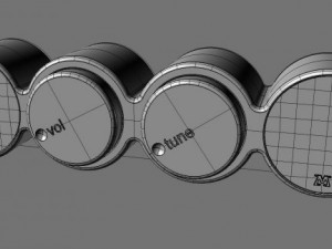 m designers stereo Modelo 3D