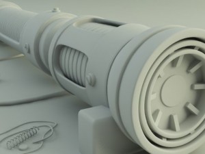 saber Modèle 3D