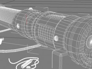 saber Modèle 3D