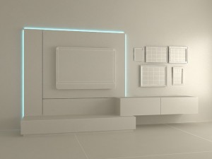 tv cabinet 3D 모델