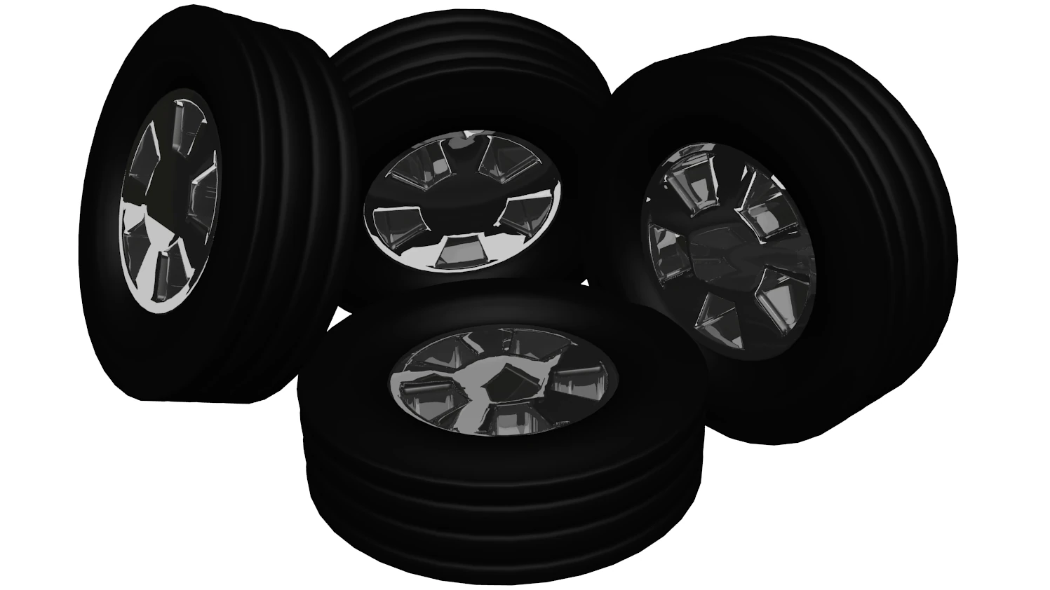 race tire 3D Model .c4d .max .obj .3ds .fbx .stl .blend