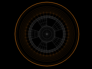 race tire Model 3D