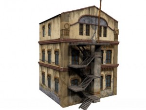 old building 3D-Modell