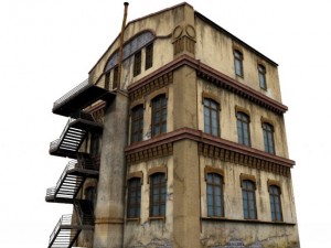 old building 3D Модель