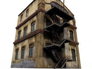 old building 3D Модель