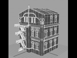 old building 3D Модель