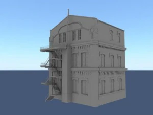 old building 3D Model