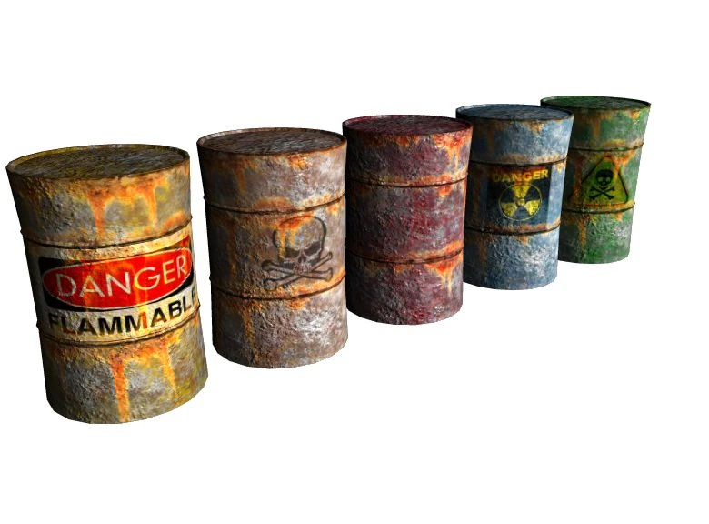 barrel 3D Model .c4d .max .obj .3ds .fbx .stl .blend 