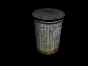 dustbin garbage box Modèle 3D