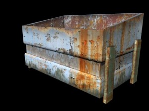 dustbin garbage box Modèle 3D
