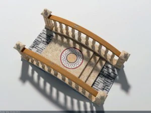 the decorative bridge 3D Model