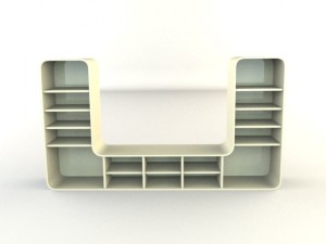 modern wall 3Dモデル