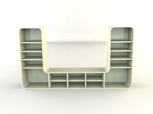 modern wall 3D Model