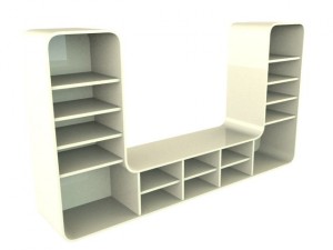 modern wall 3Dモデル