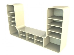 modern wall 3Dモデル
