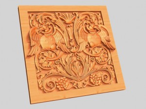 basrelief Model 3D