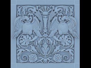 basrelief Model 3D