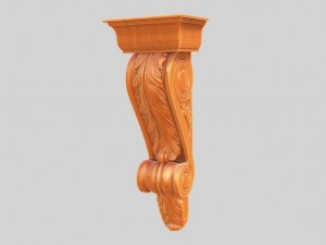 console basrelief Model 3D