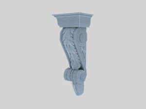 console basrelief 3D Model