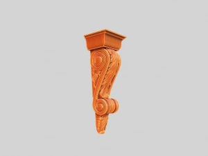 console basrelief 3D Model