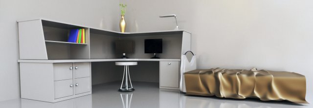 room 3D 模型 .c4d .max .obj .3ds .fbx .stl .blend