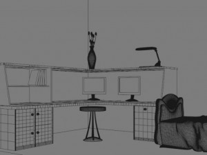 room 3D 模型