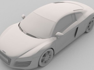 audi r8 Modèle 3D