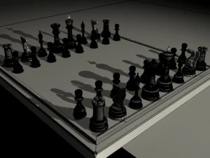 chess set 3D Model