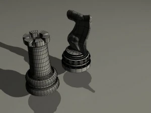chess set 3D Model