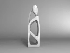 nowoczesna rzeźba Model 3D