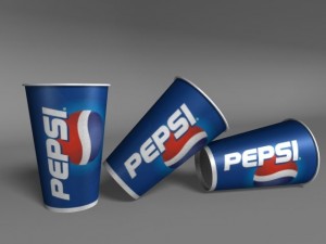 pepsi cups Modelo 3D