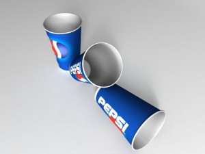 pepsi cups Modelo 3D