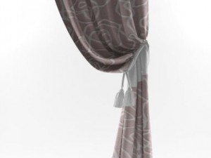 curtain Model 3D