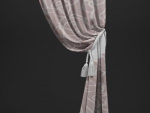 curtain 3Dモデル