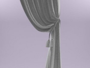curtain 3Dモデル