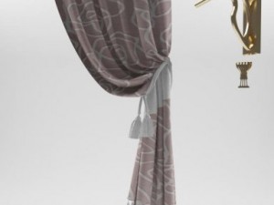 curtain 3Dモデル
