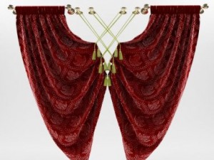 curtain Model 3D