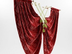 curtain Model 3D