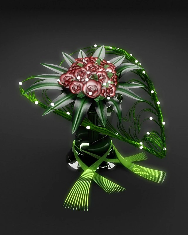 flowers 3D Model .c4d .max .obj .3ds .fbx .stl .blend 