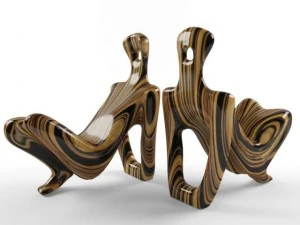 кресло 3D Модель