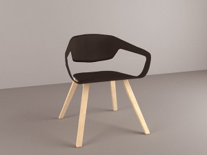 modernchair 3D Модель